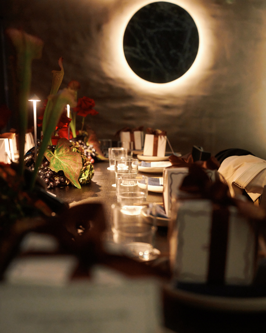 Tanuki table scape