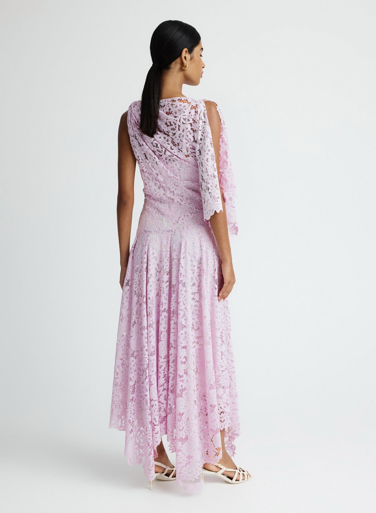 LYDIA DRESS (PURPLE LACE)