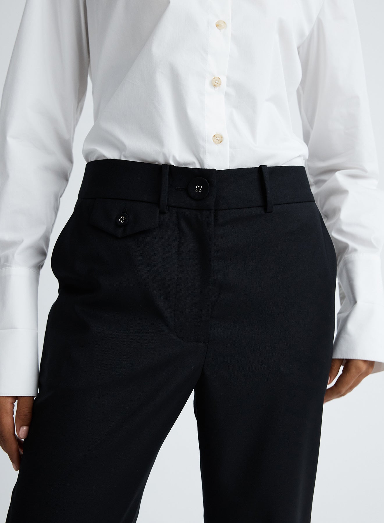 JULIETTE PANTS (BLACK WOOL)