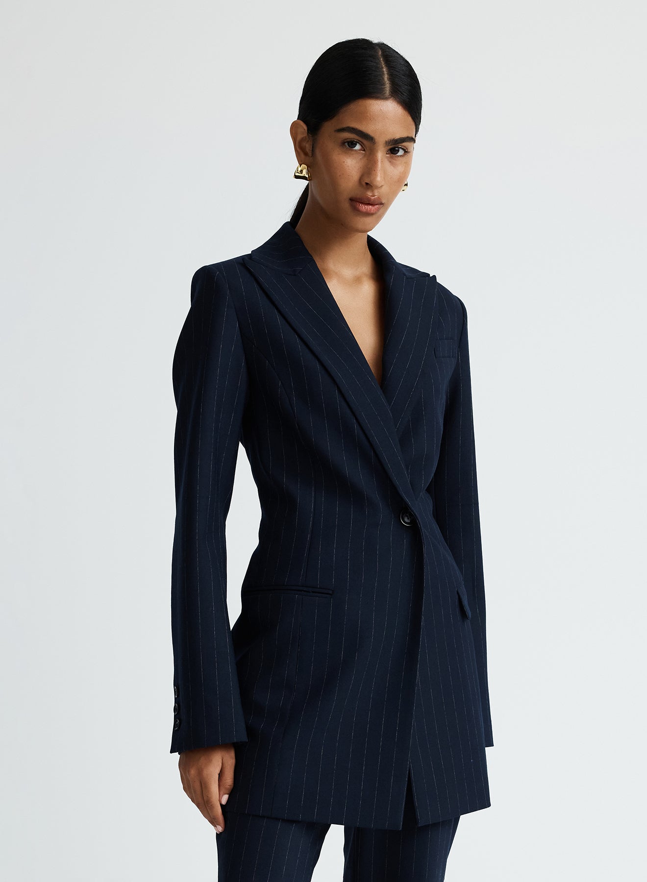 SIENNA BLAZER (CHALKSTRIPE)