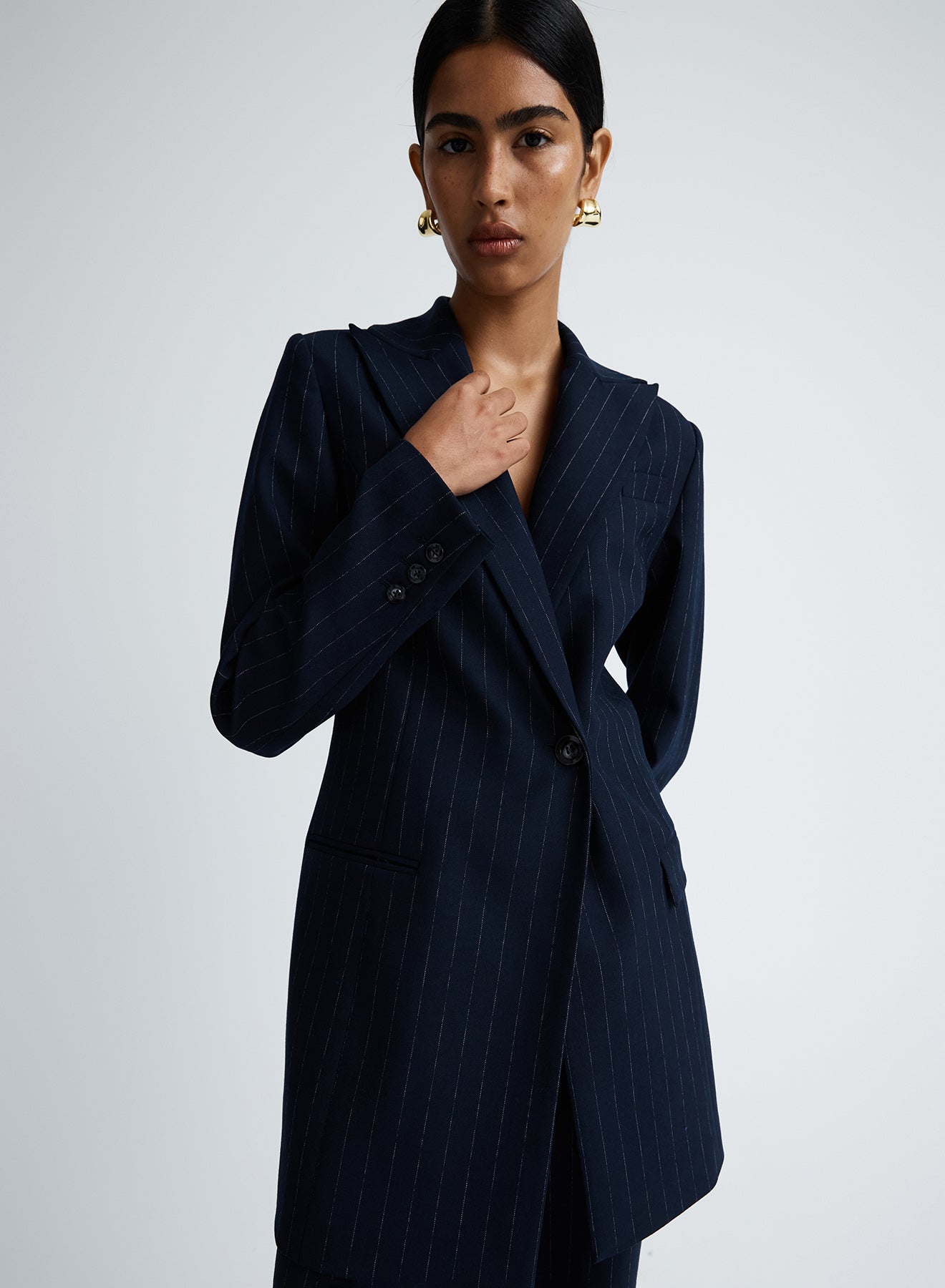 SIENNA BLAZER (CHALKSTRIPE)