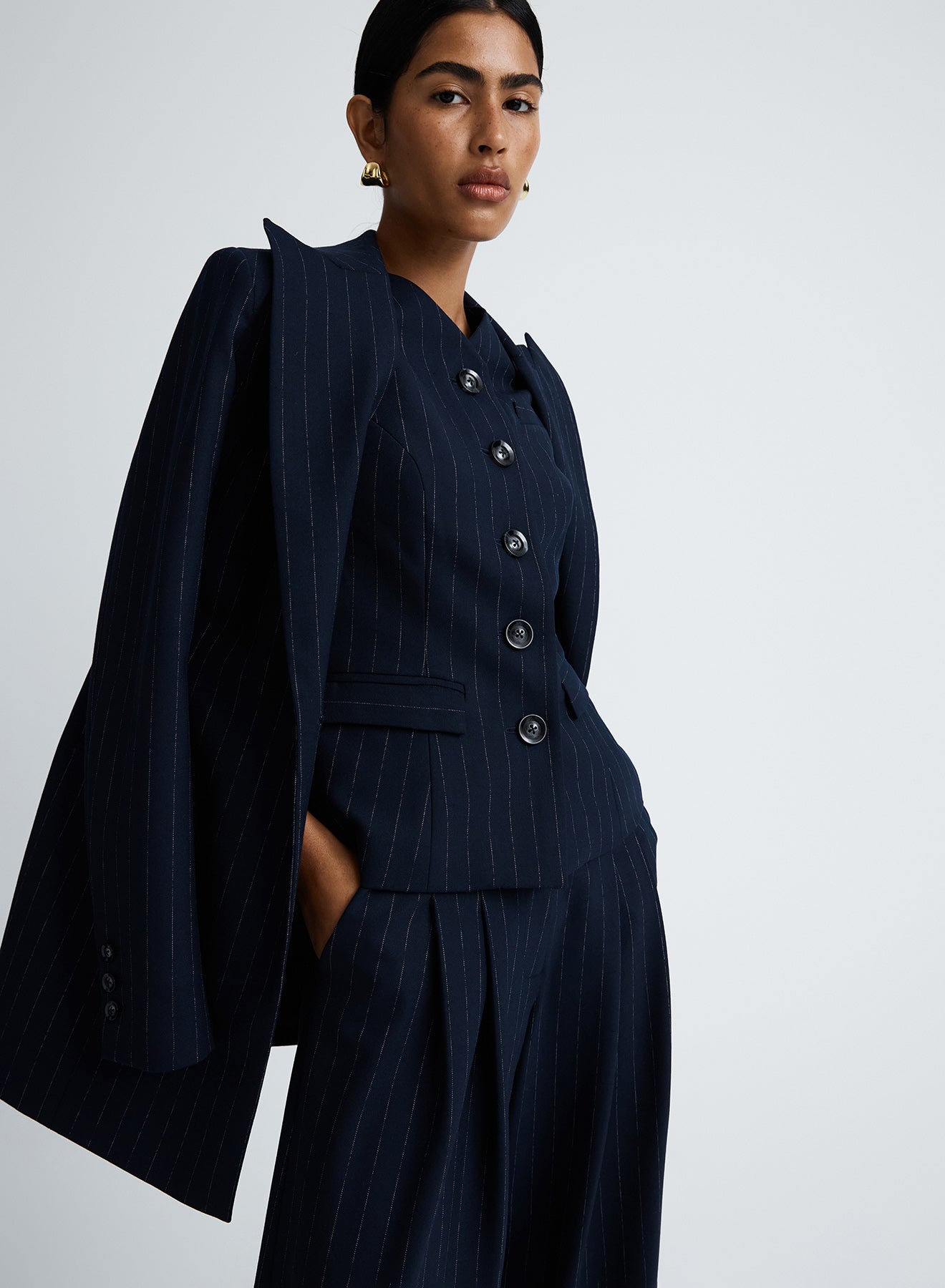 KENDALL TOP (CHALKSTRIPE)