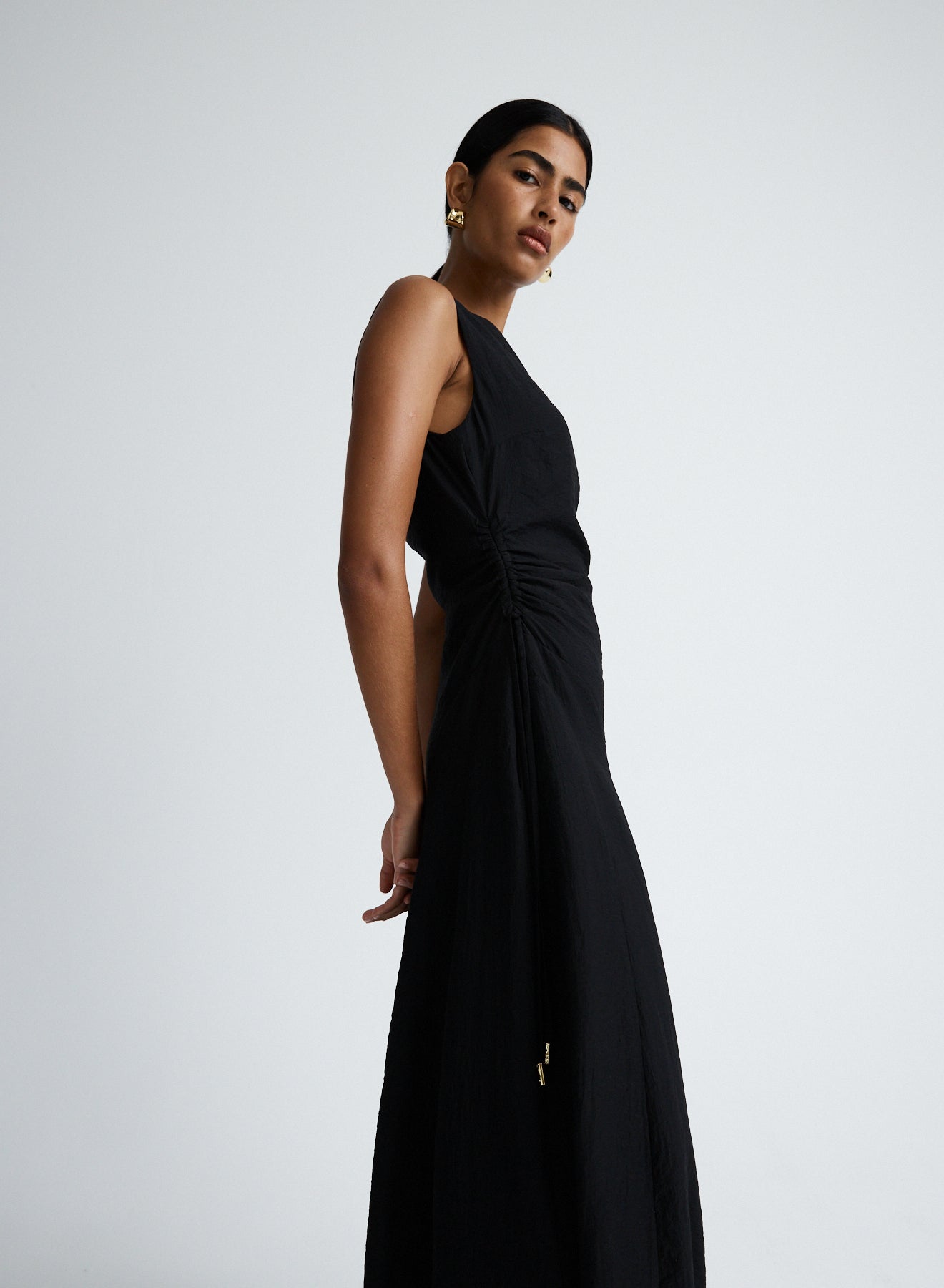 MAI DRESS (BLACK LYOCELL)