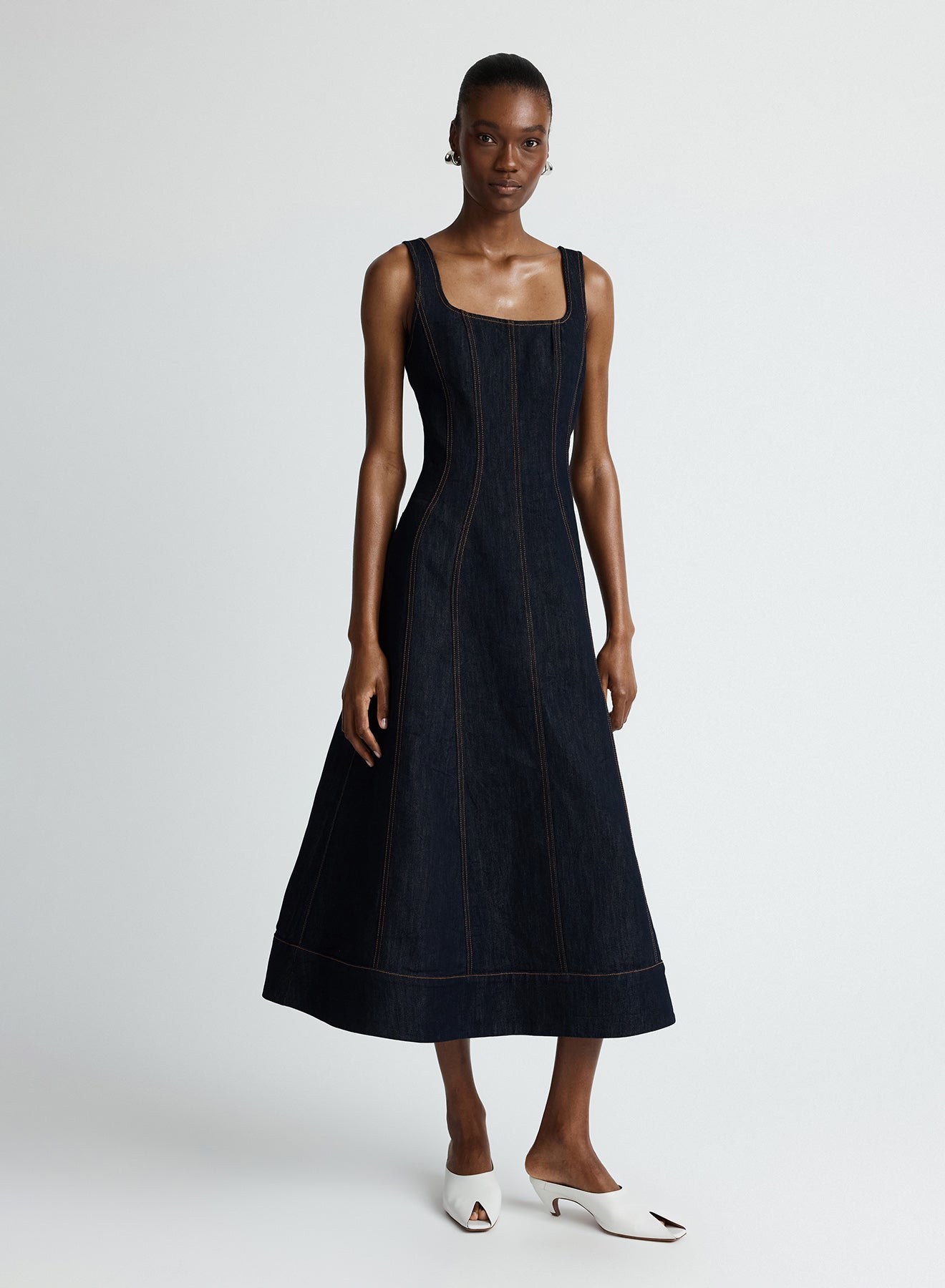 JUSTICE DRESS (DARK INDIGO)
