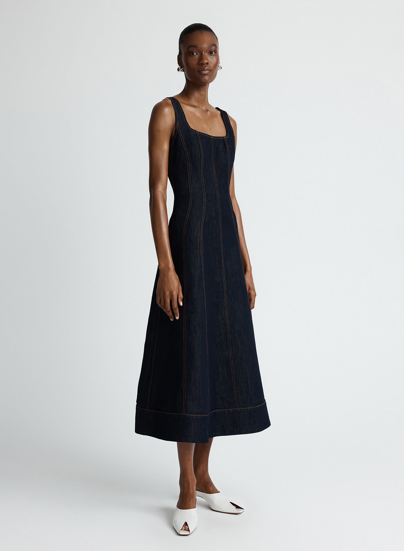 JUSTICE DRESS (DARK INDIGO)