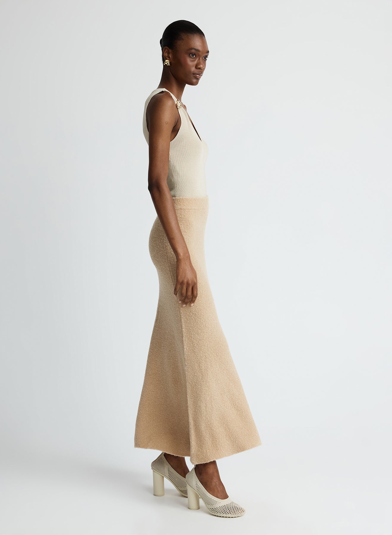 CAMPBELL SKIRT (CAMEL)