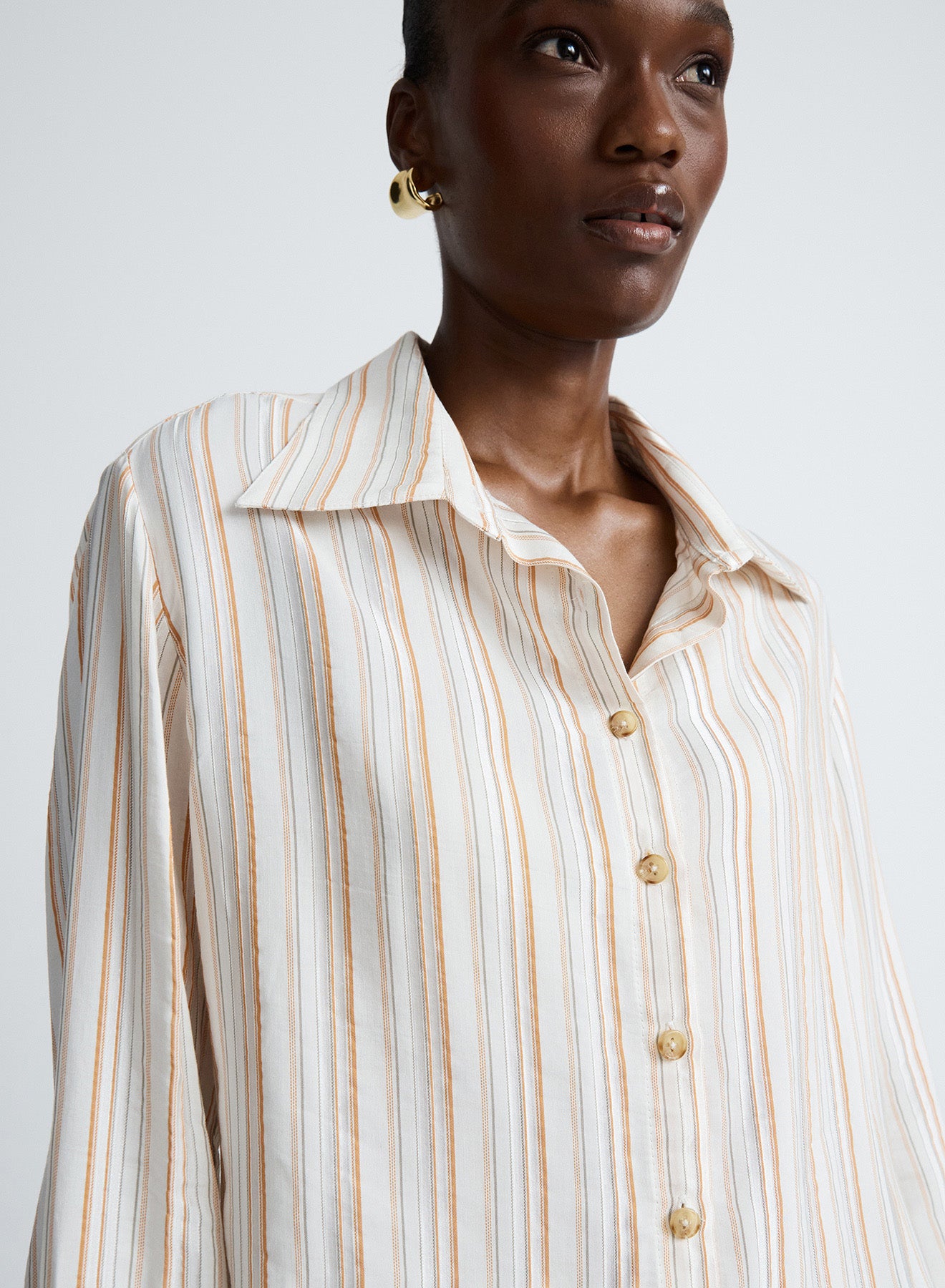 ODESSA SHIRT (RUSSET STRIPE)