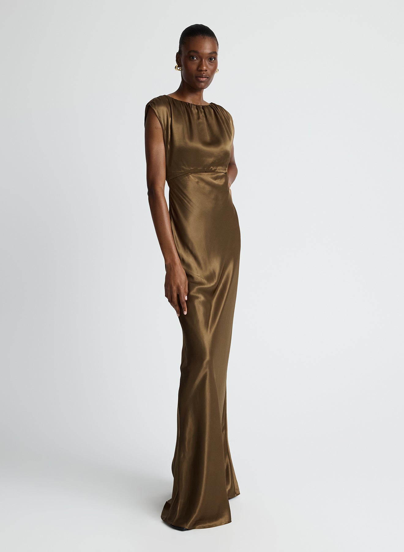 OPHELIA DRESS (OLIVE)