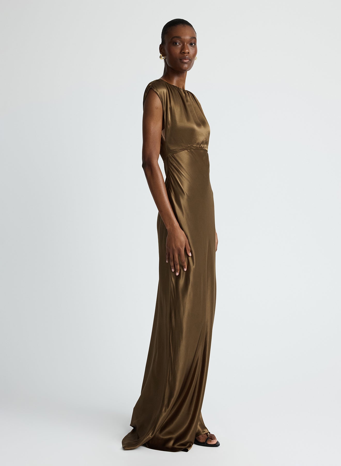 OPHELIA DRESS (OLIVE)