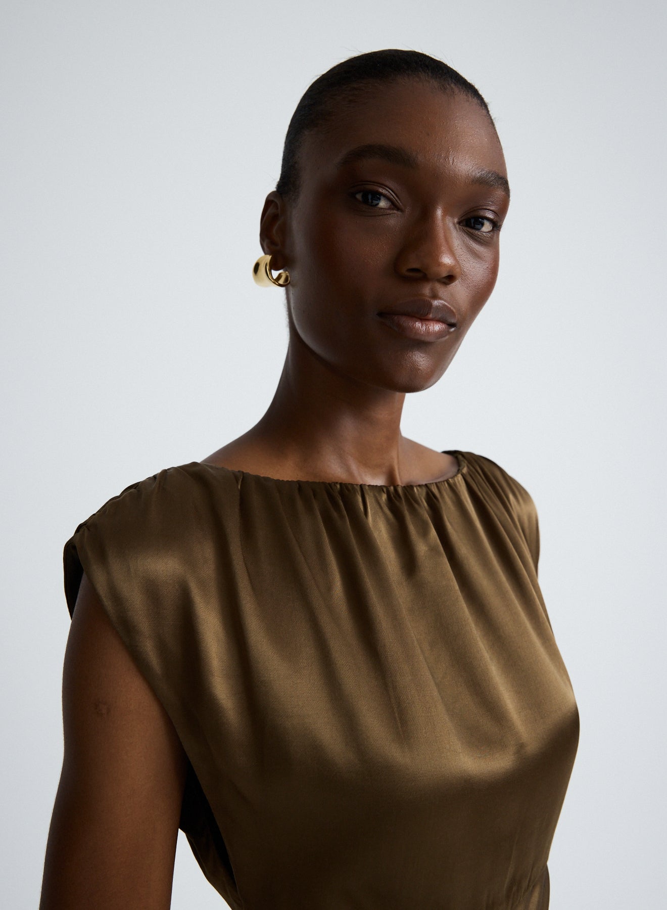 OPHELIA DRESS (OLIVE)