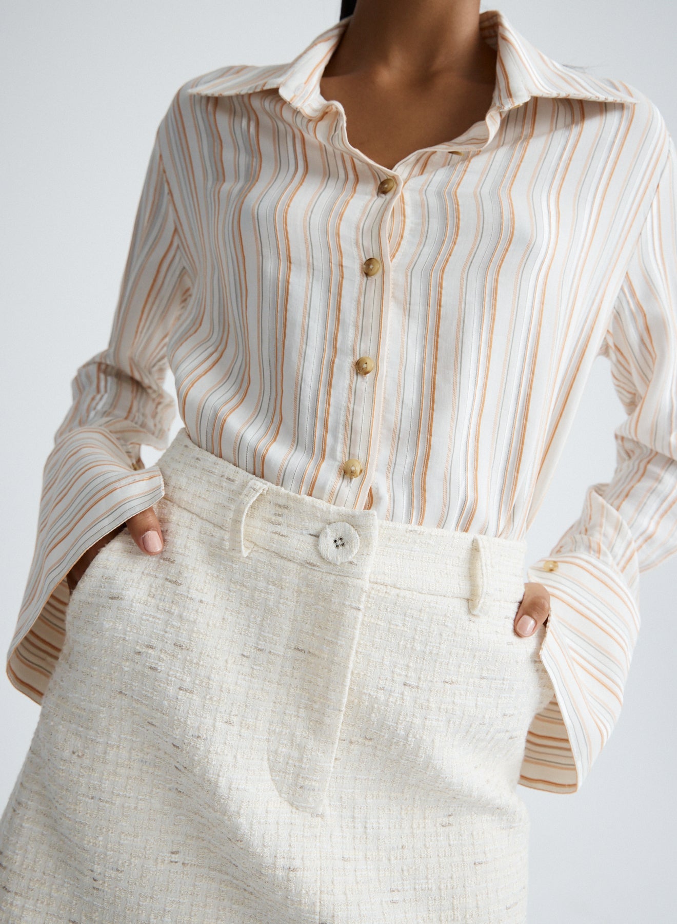 ODESSA SHIRT (RUSSET STRIPE)