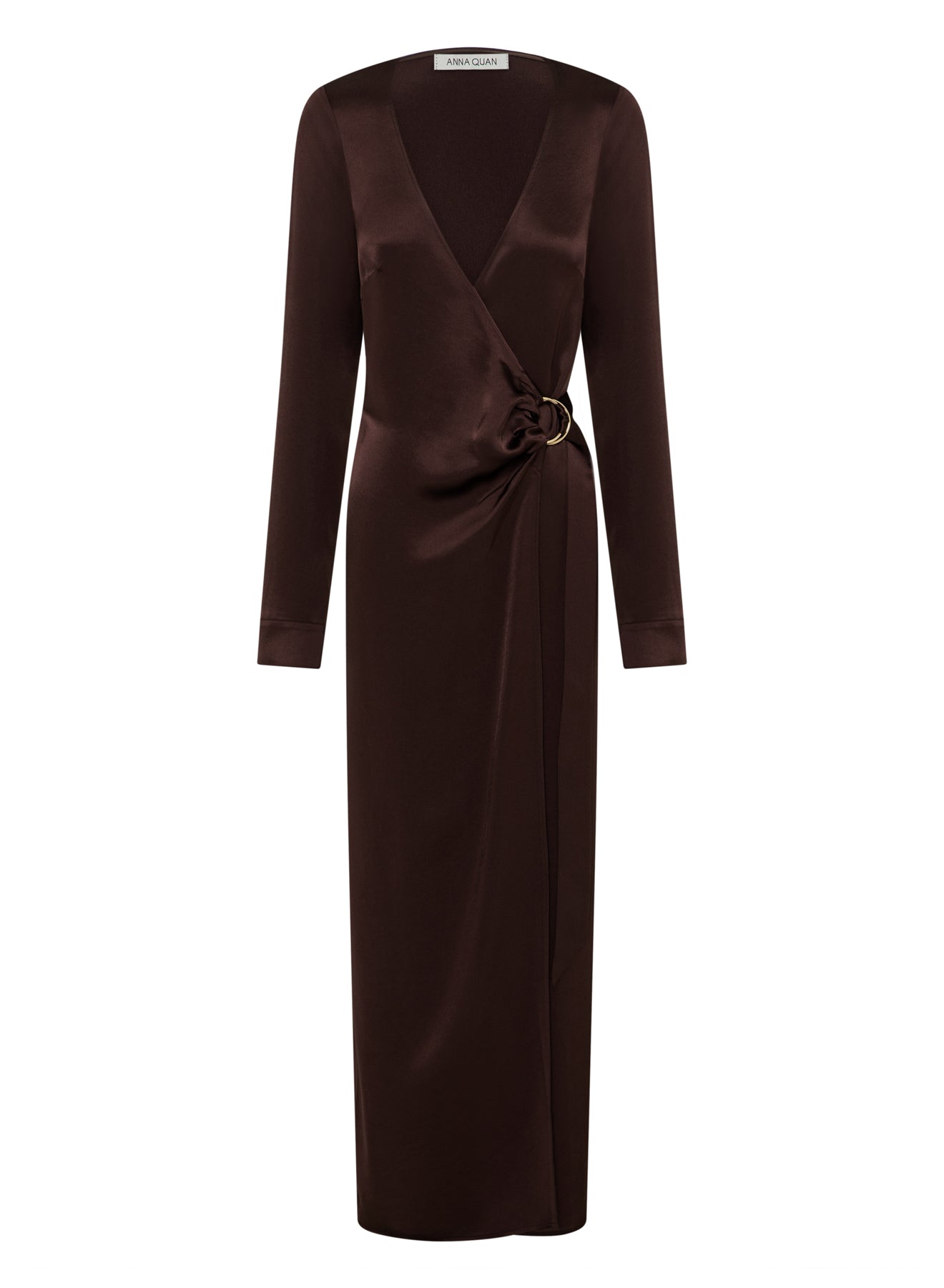 HARLOW DRESS (SHAVED CHOCOLATE)