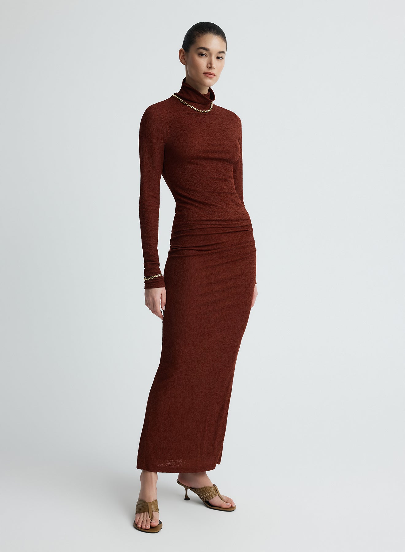 VESPER SKIRT (BURGUNDY)