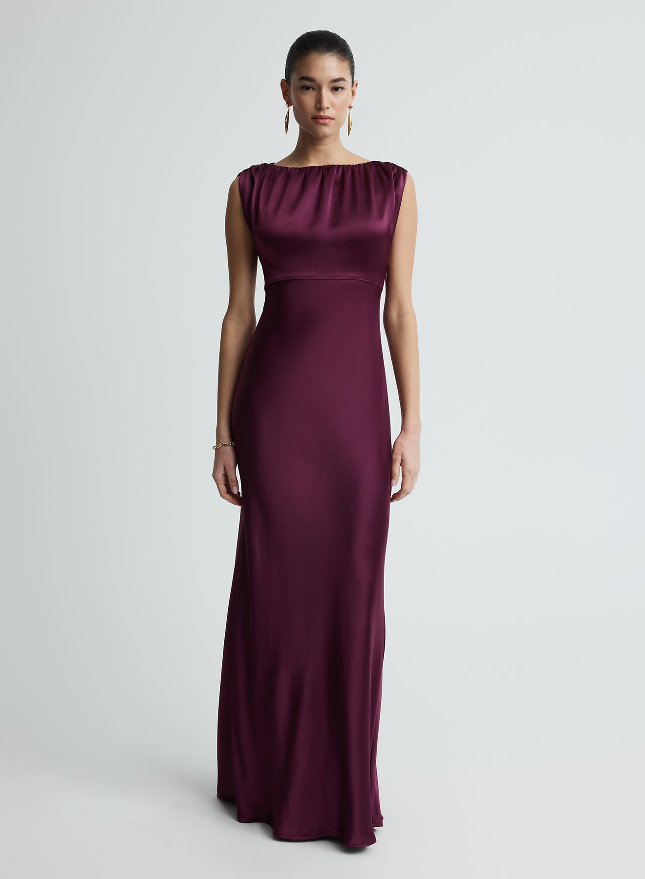 OPHELIA DRESS (GRAPE)
