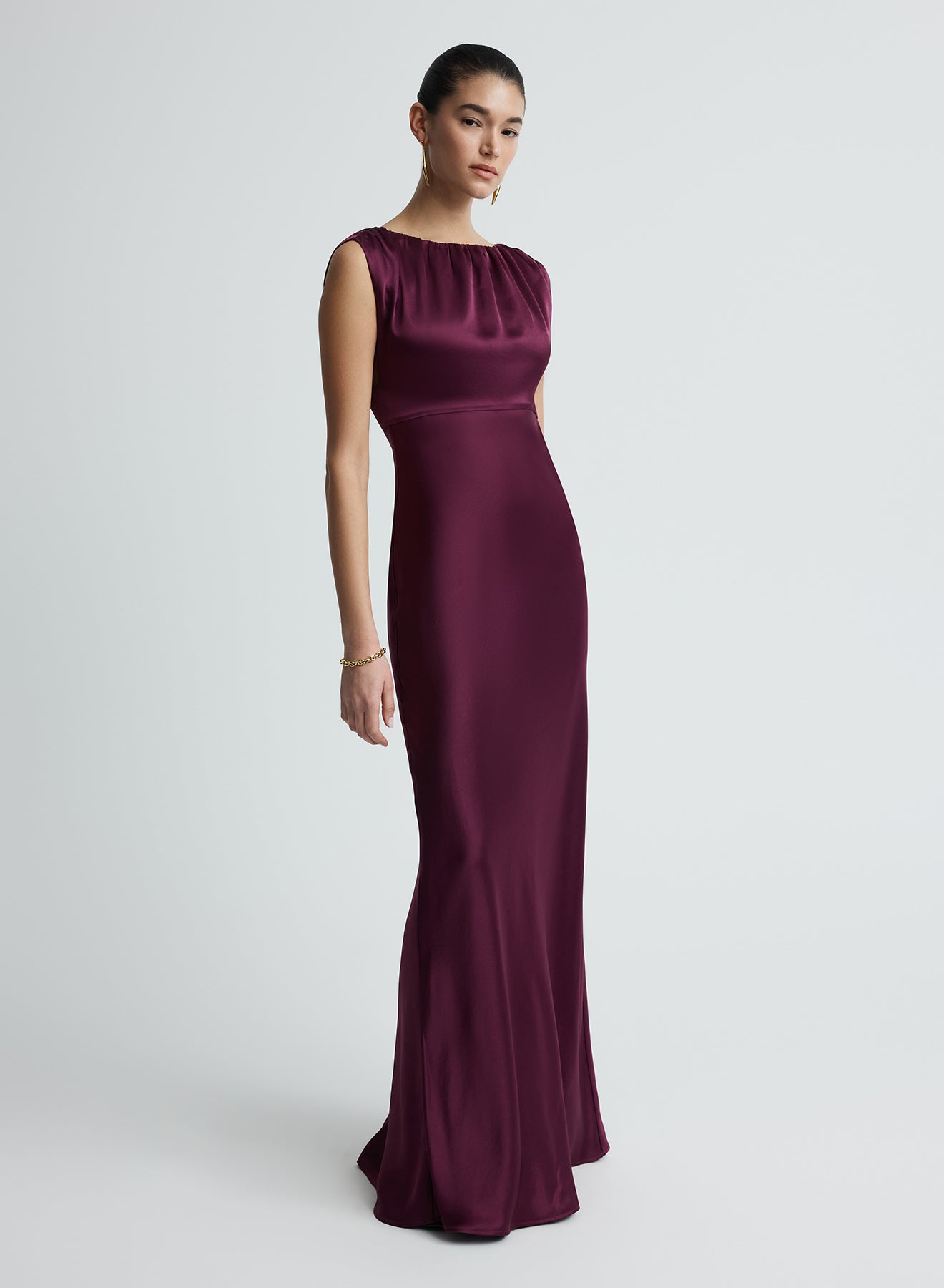 OPHELIA DRESS (GRAPE)