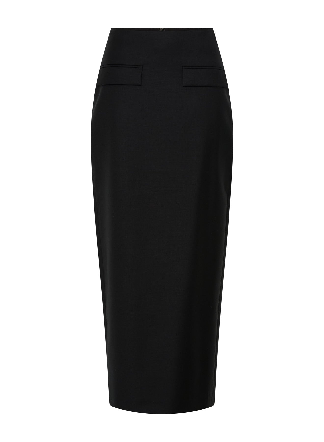 NADIA SKIRT (BLACK WOOL)