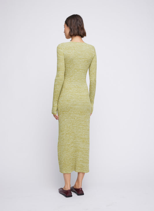 Long Sleeve ANNA QUAN Knit Maxi Dress, featuring a centre front twist, long sleeves and hem finishing just above the ankle. Elevate your everyday style with this chic and comfortable piece. Day dress, work dress, dress for work, winter dress, everyday dress.