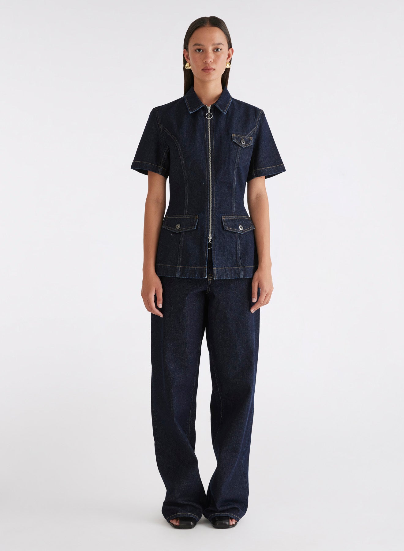 KORI JEANS (DARK INDIGO)