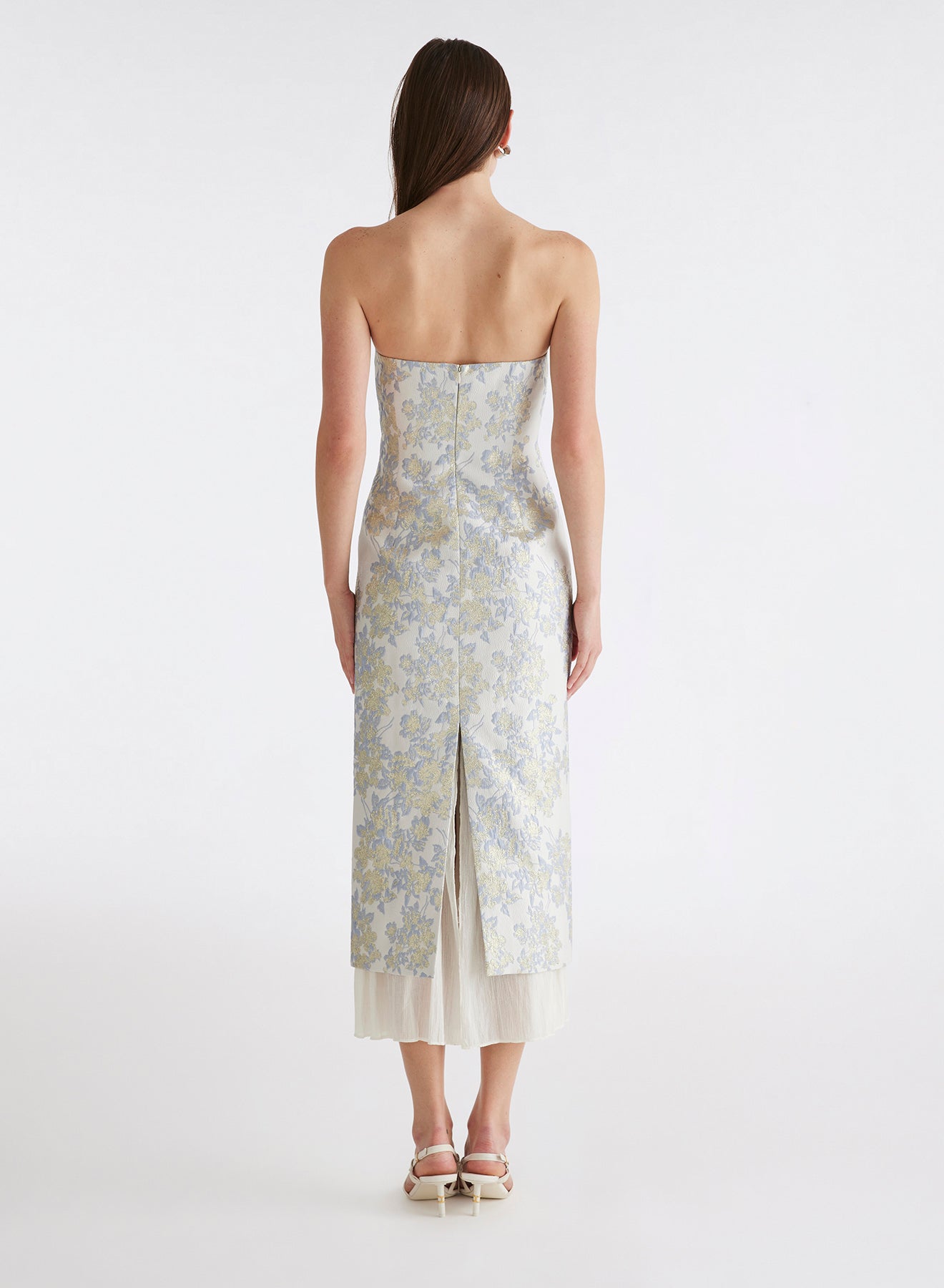 AELIN DRESS (WATER LILLIES W/ SHELL)