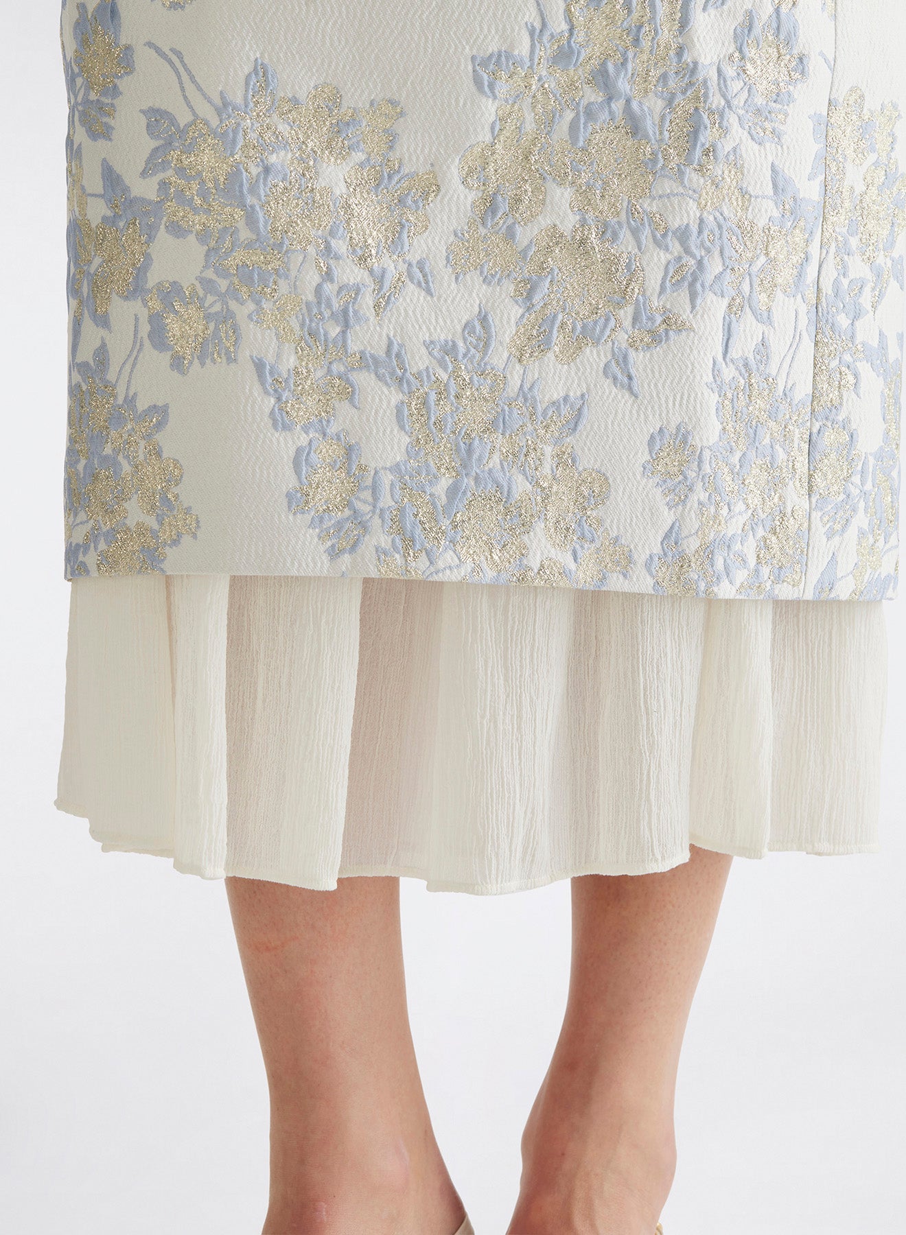 AELIN DRESS (WATER LILLIES W/ SHELL)