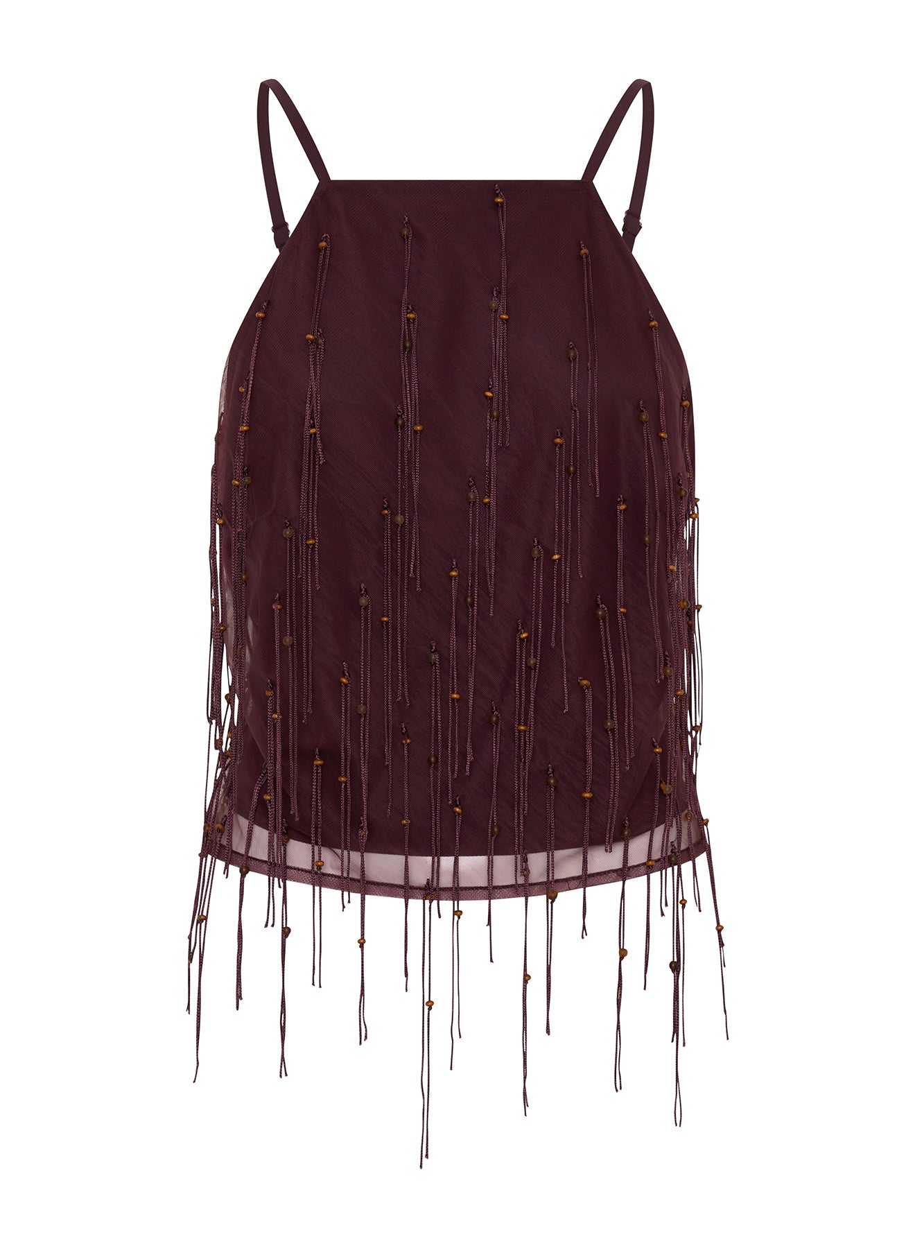 HESSE TOP (BURGUNDY)