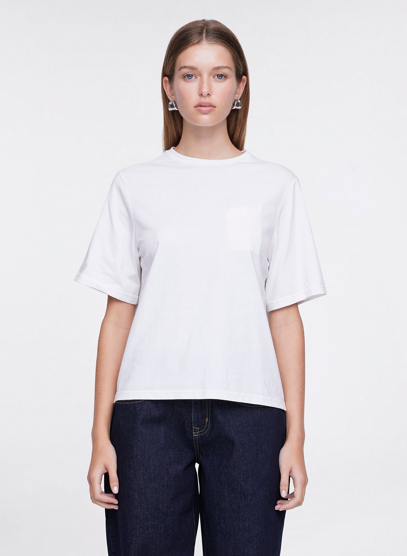 HUGO TOP (WHITE JERSEY)