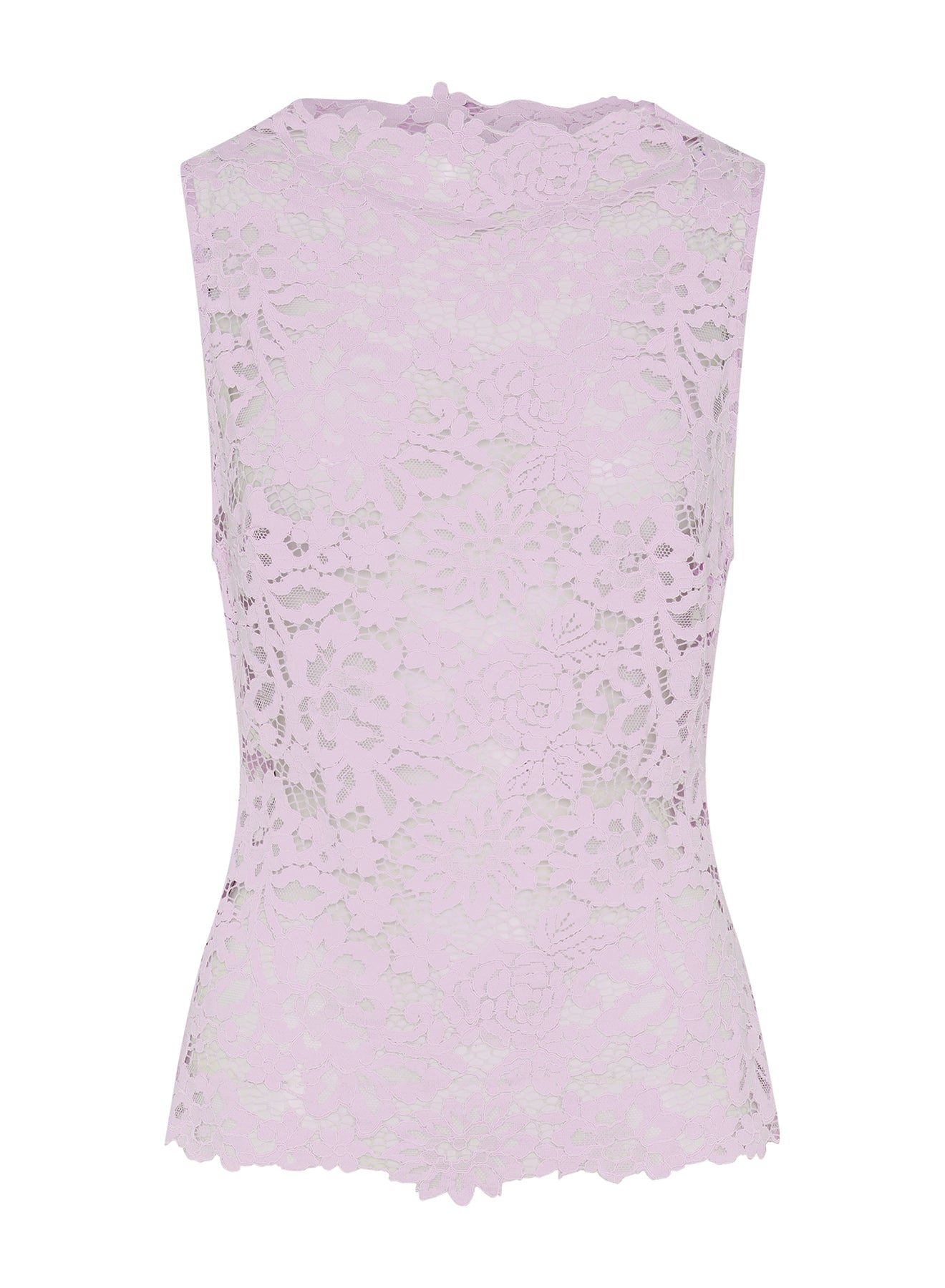 LUELLA TOP (PURPLE LACE)