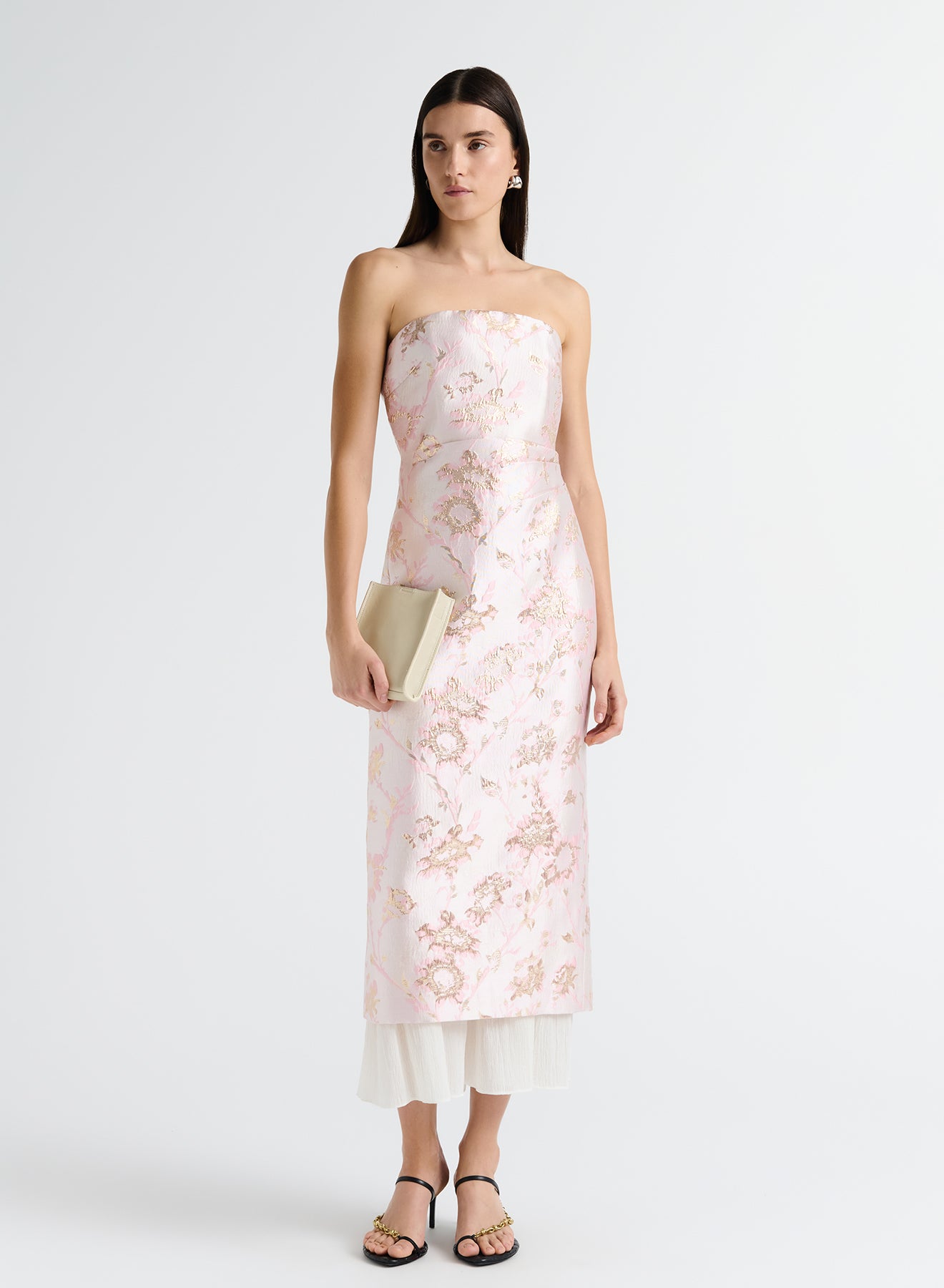 AELIN DRESS (ROSEWATER W/ SHELL)