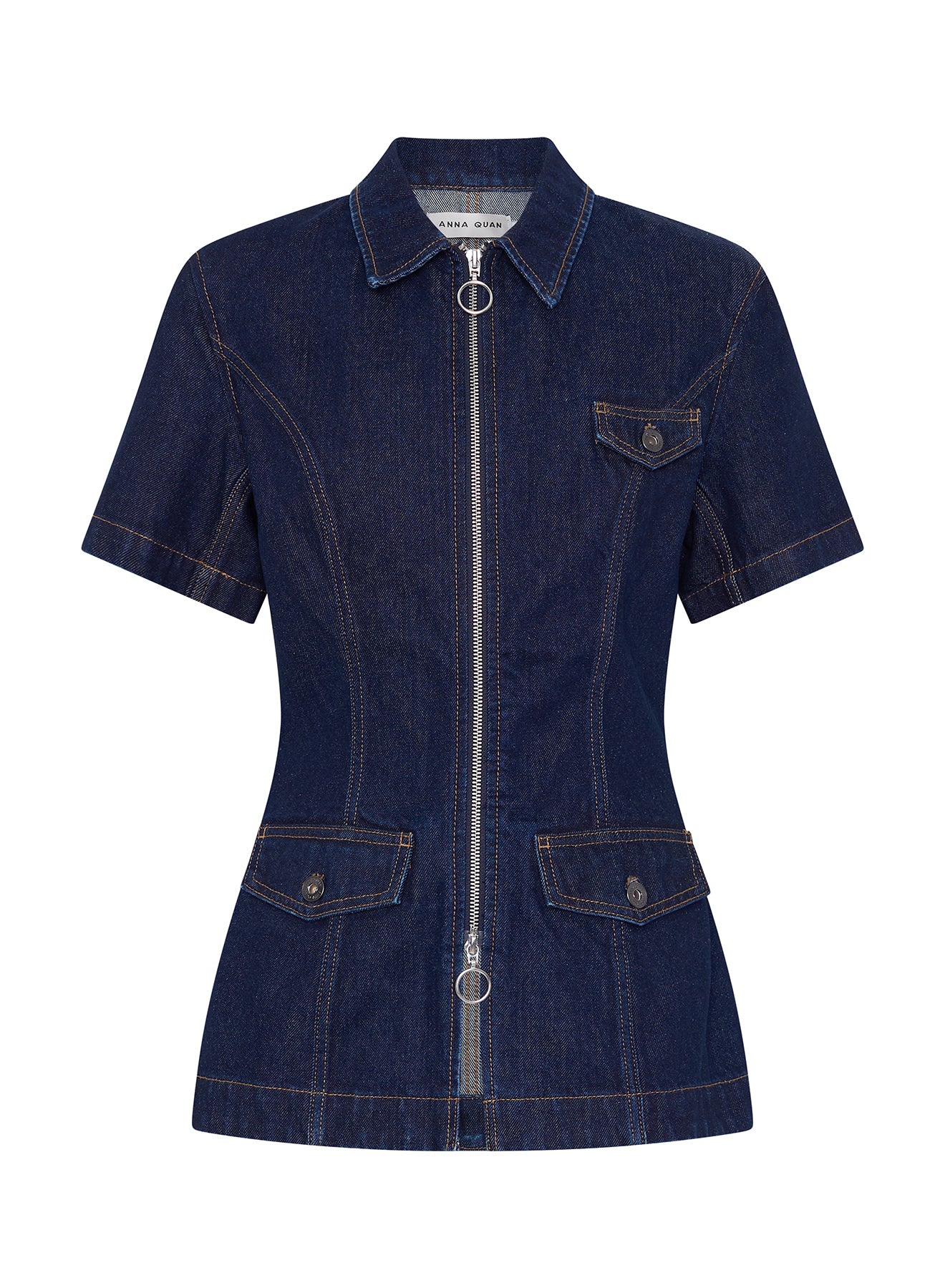 BROOKE TOP (DARK INDIGO)