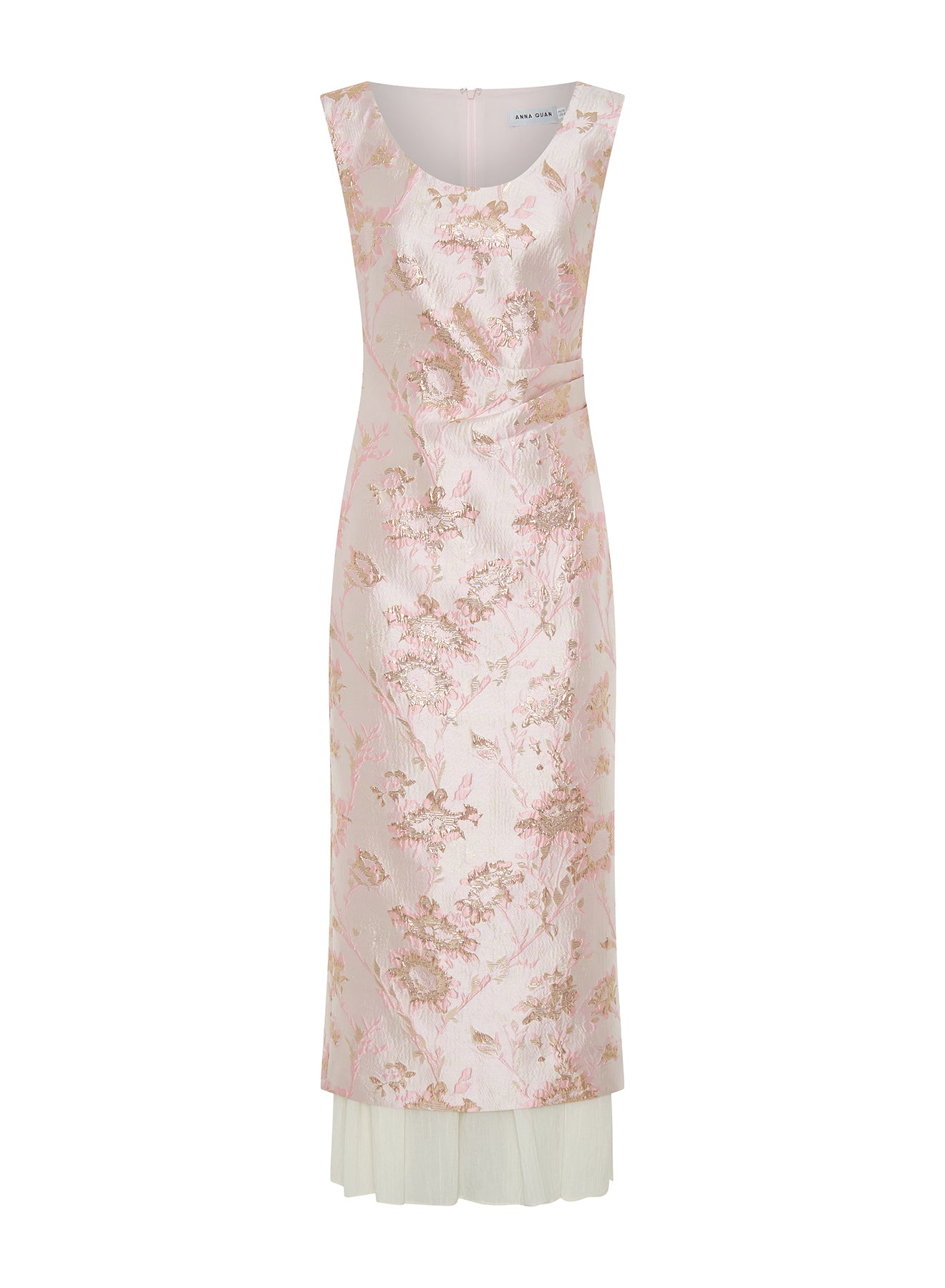 OLIVIA DRESS (ROSEWATER W/ SHELL)