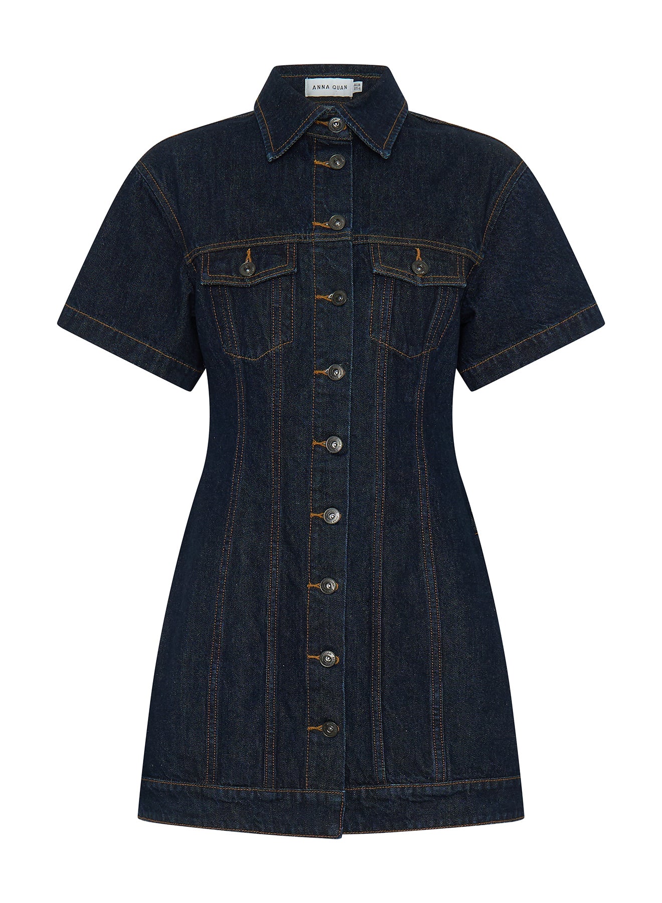 OLLIE DRESS (DARK INDIGO)
