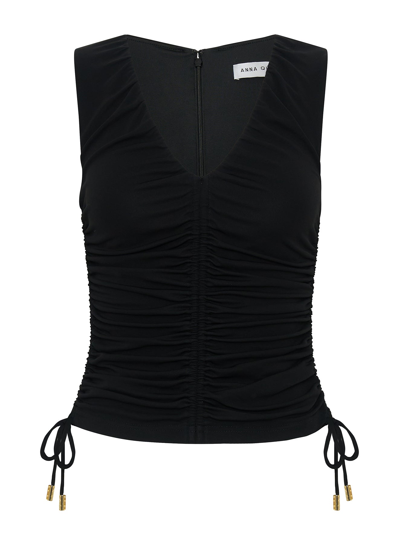 CALLEN TOP (BLACK VISCOSE)