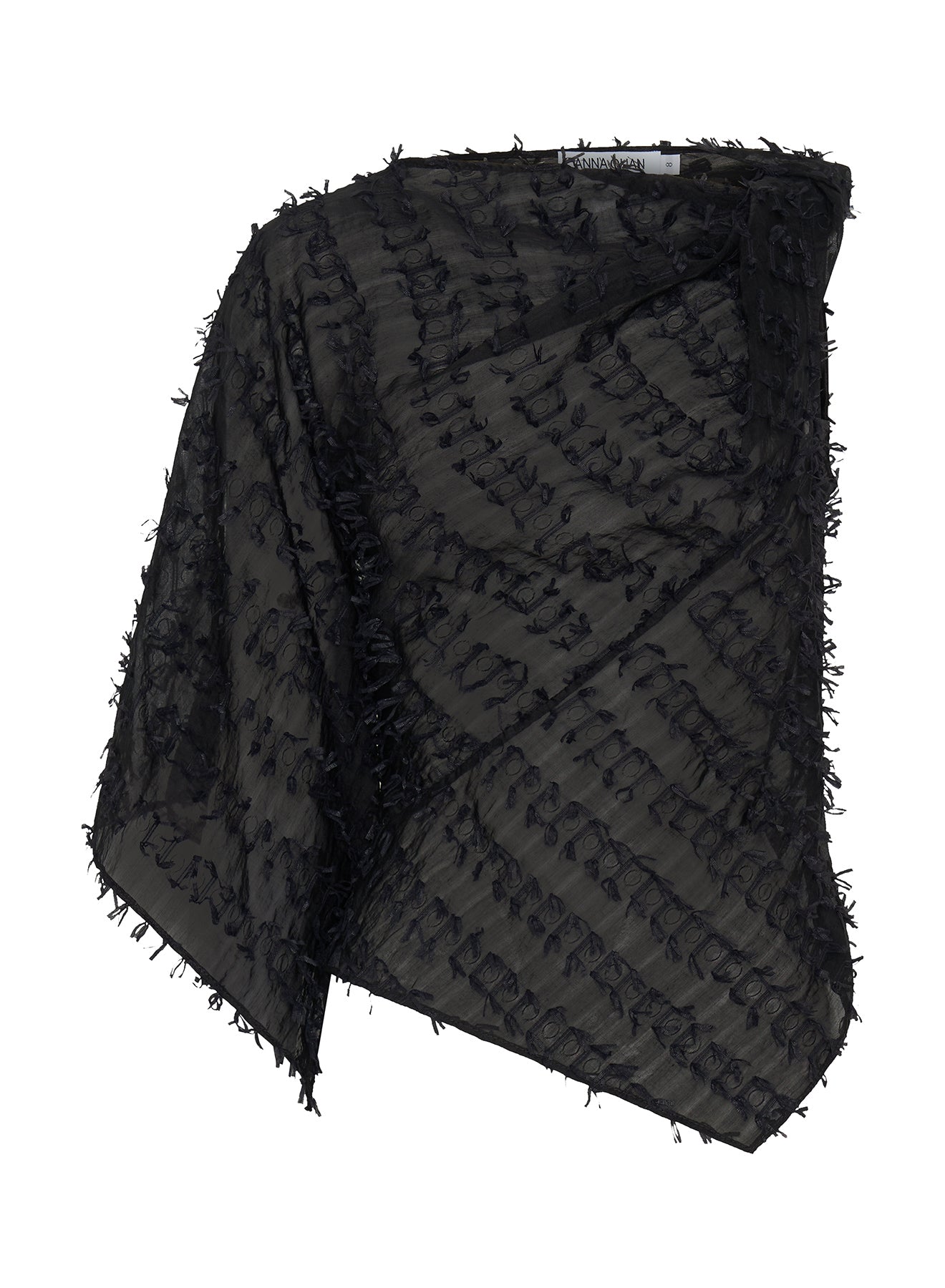 MARYBETH TOP (CLIPPED JACQUARD)