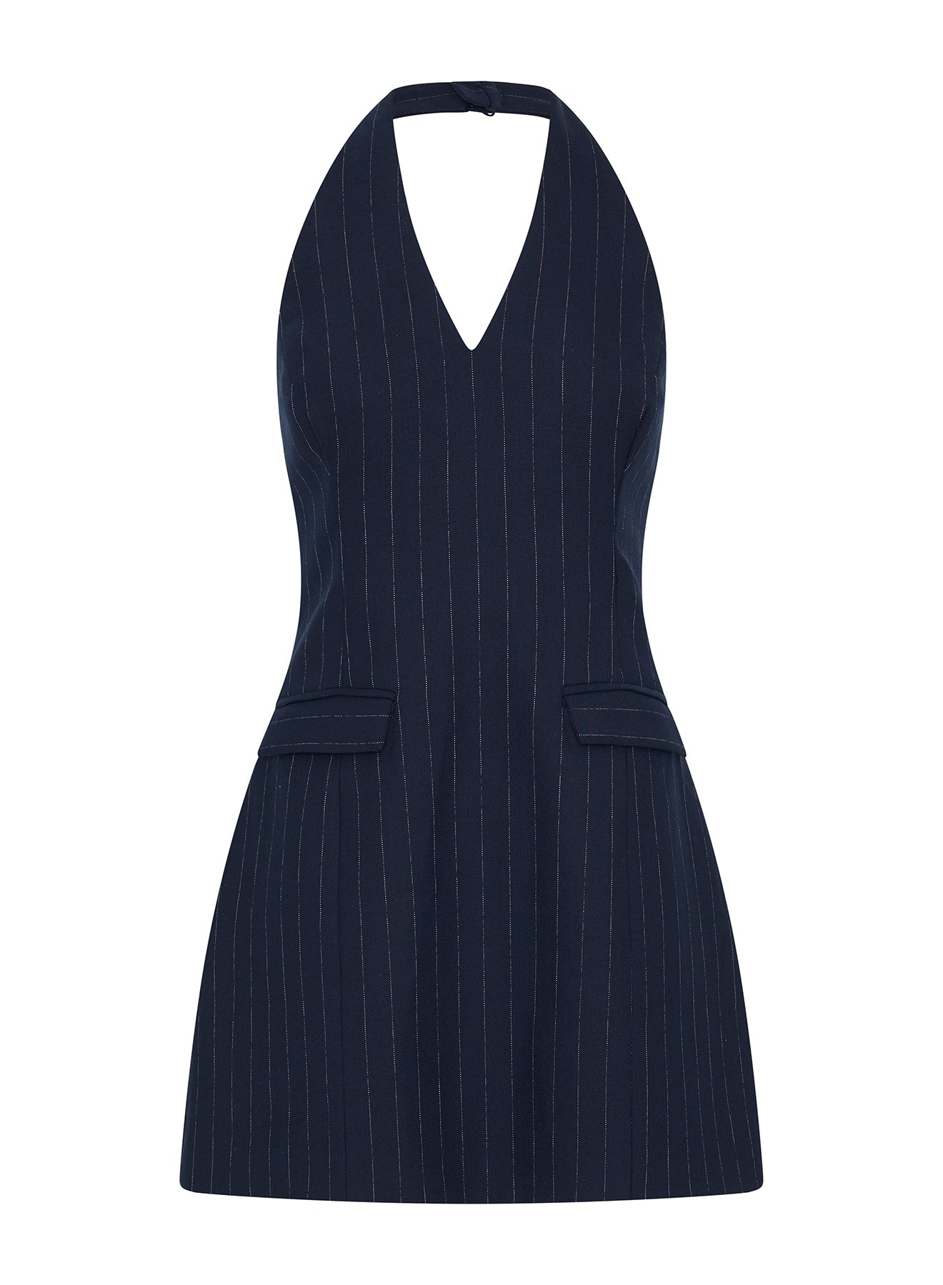 PIA DRESS (CHALKSTRIPE)