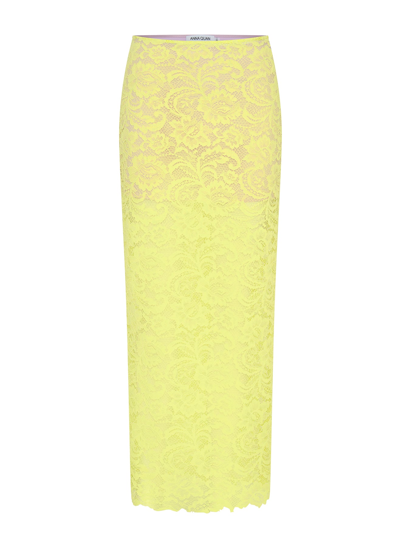 JACKIE SKIRT (YELLOW LACE)