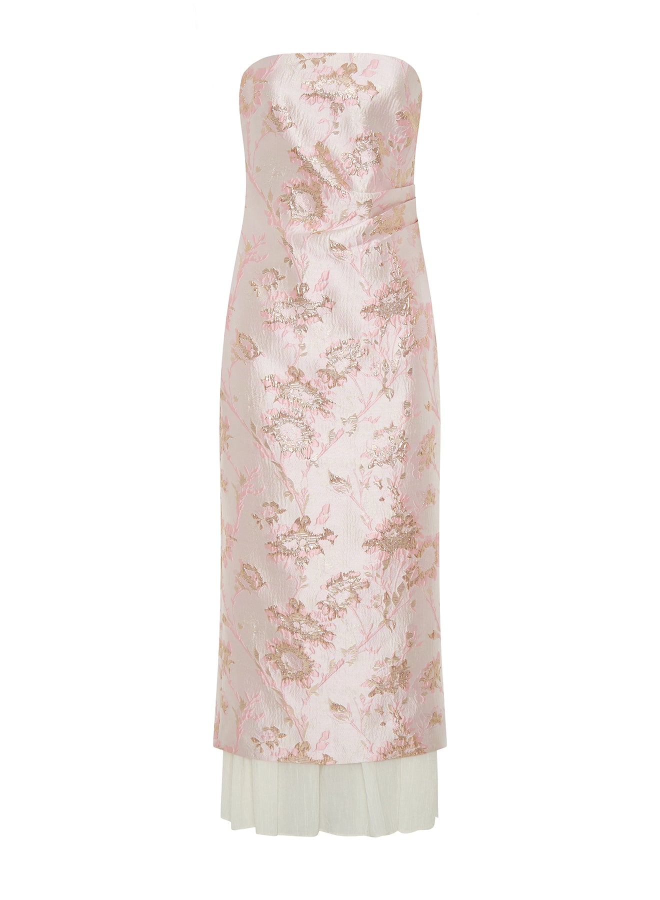 AELIN DRESS (ROSEWATER W/ SHELL)