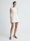 LIORA DRESS (WHITE GUIPURE LACE W/ SWAN)