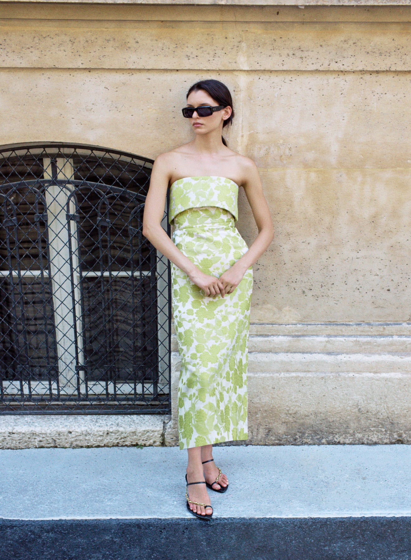 anna quan green dress Anna Quan - Remi Dress - Green Melange