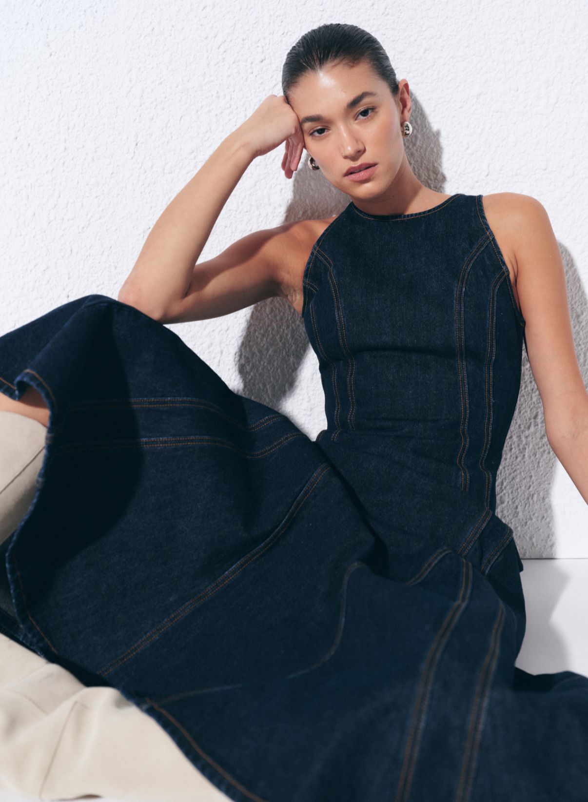 BIANCA DRESS (INDIGO) – ANNA QUAN