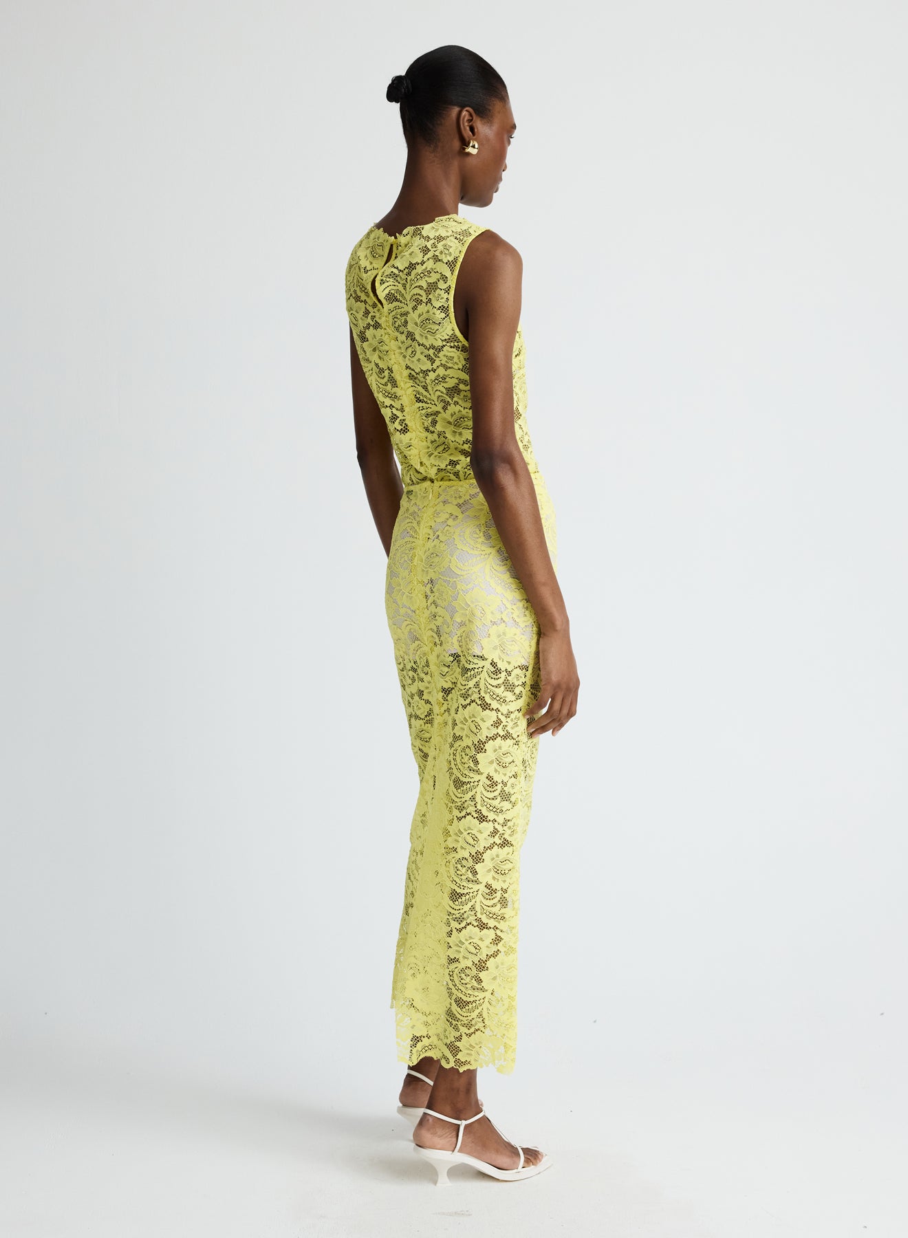 JACKIE SKIRT (YELLOW LACE)