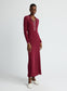ANGELINA DRESS (CHERRY W/ SILENCE TRIM)