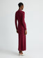 ANGELINA DRESS (CHERRY W/ SILENCE TRIM)