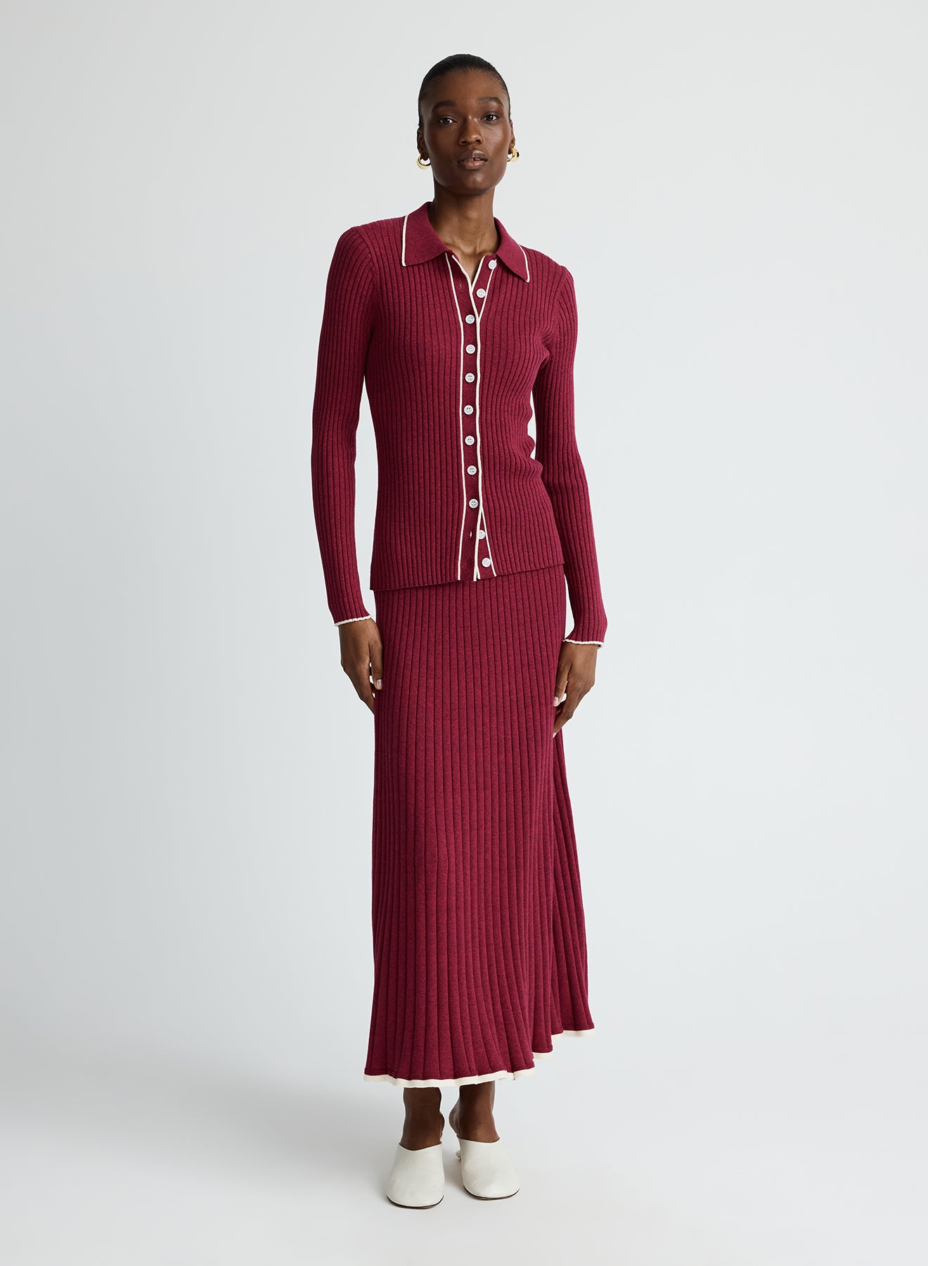ASHLEN TOP (CHERRY W/ SILENCE TRIM)