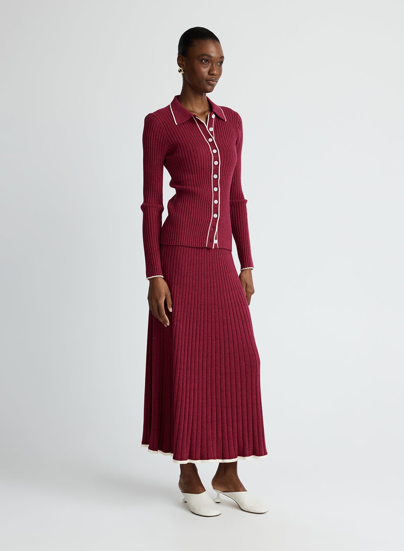 ASHLEN TOP (CHERRY W/ SILENCE TRIM)