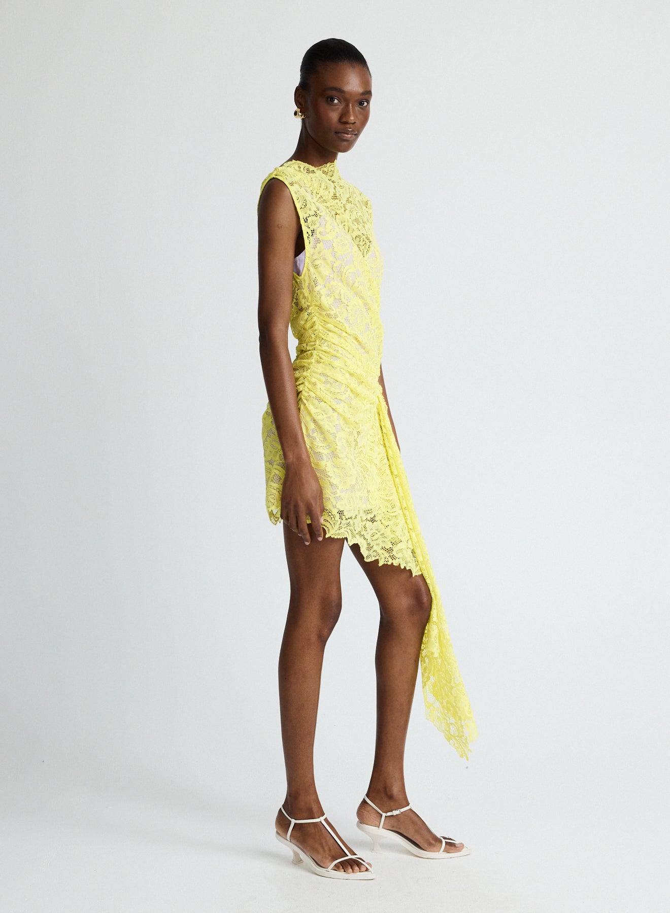 INDI DRESS (YELOW LACE)