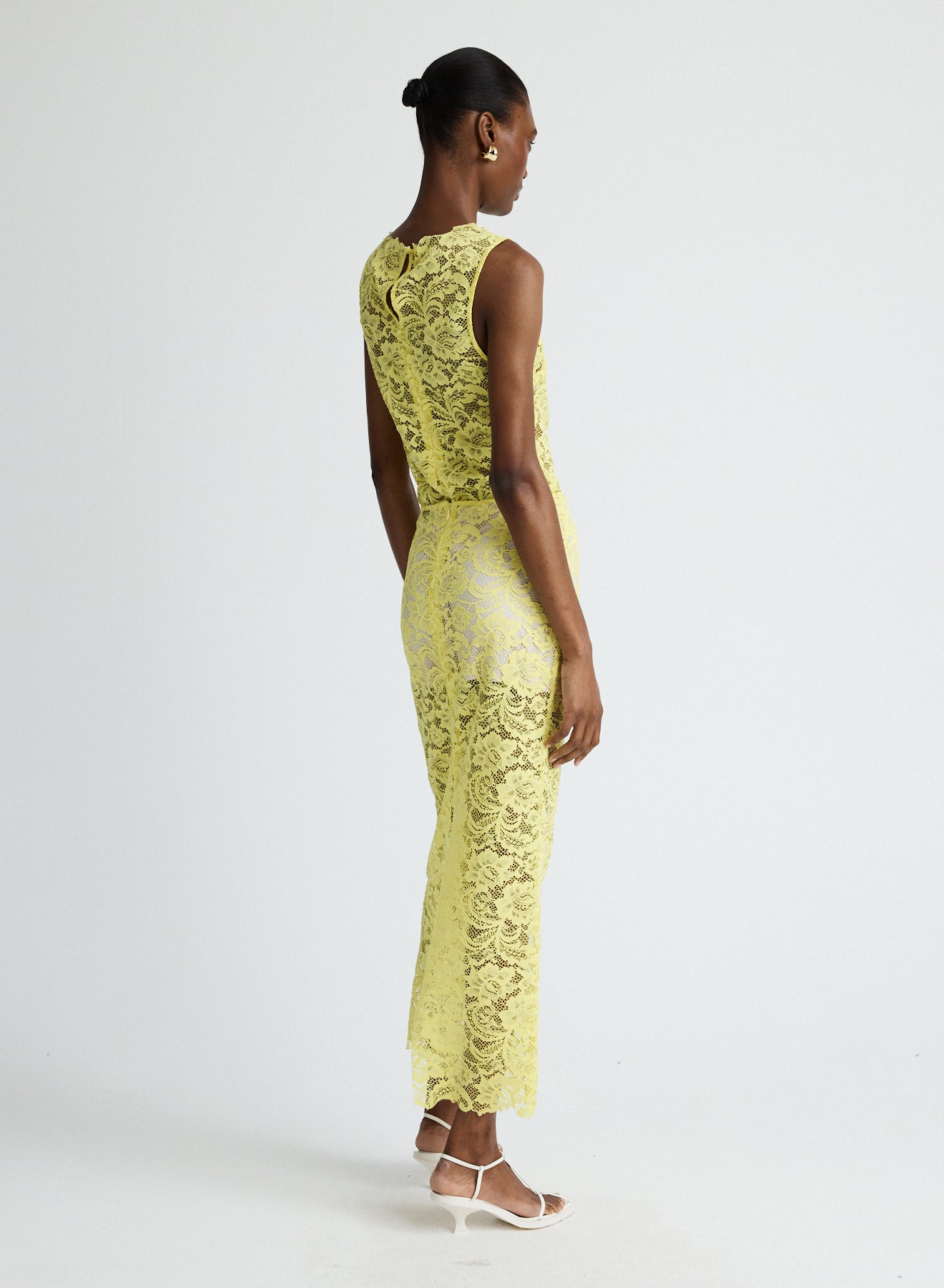 JACKIE SKIRT (YELLOW LACE)