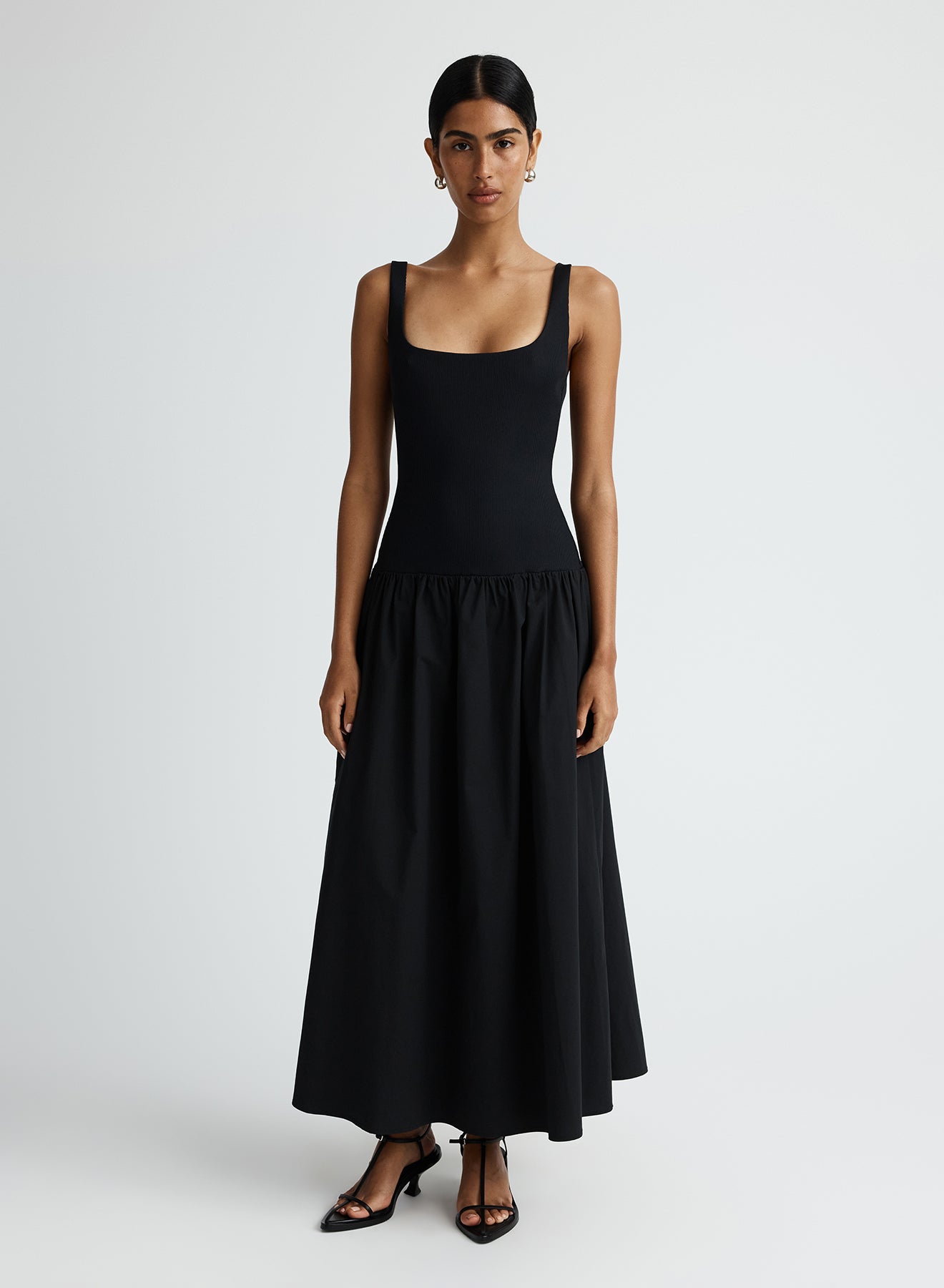 MALORIE DRESS (NOIR W/ EBONY)