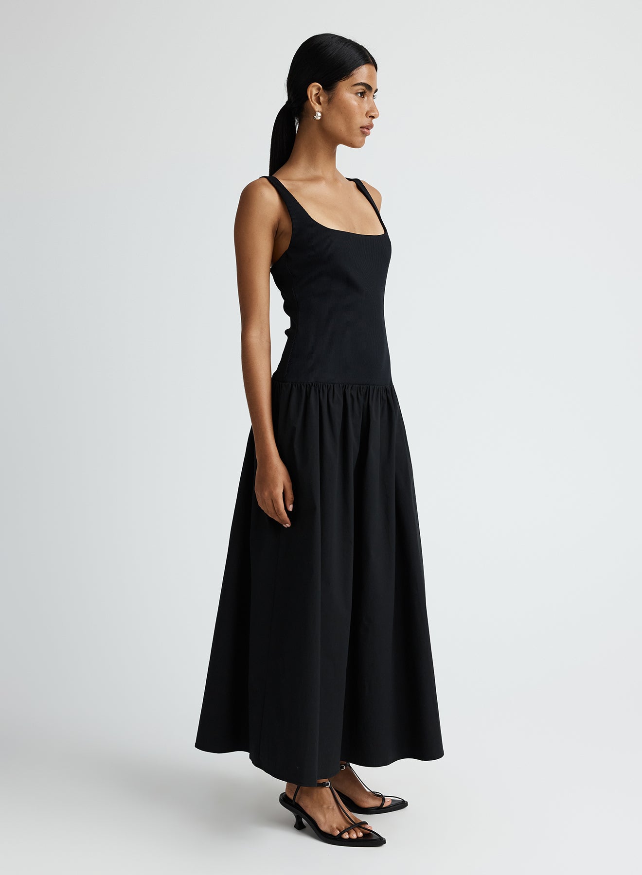 MALORIE DRESS (NOIR W/ EBONY)