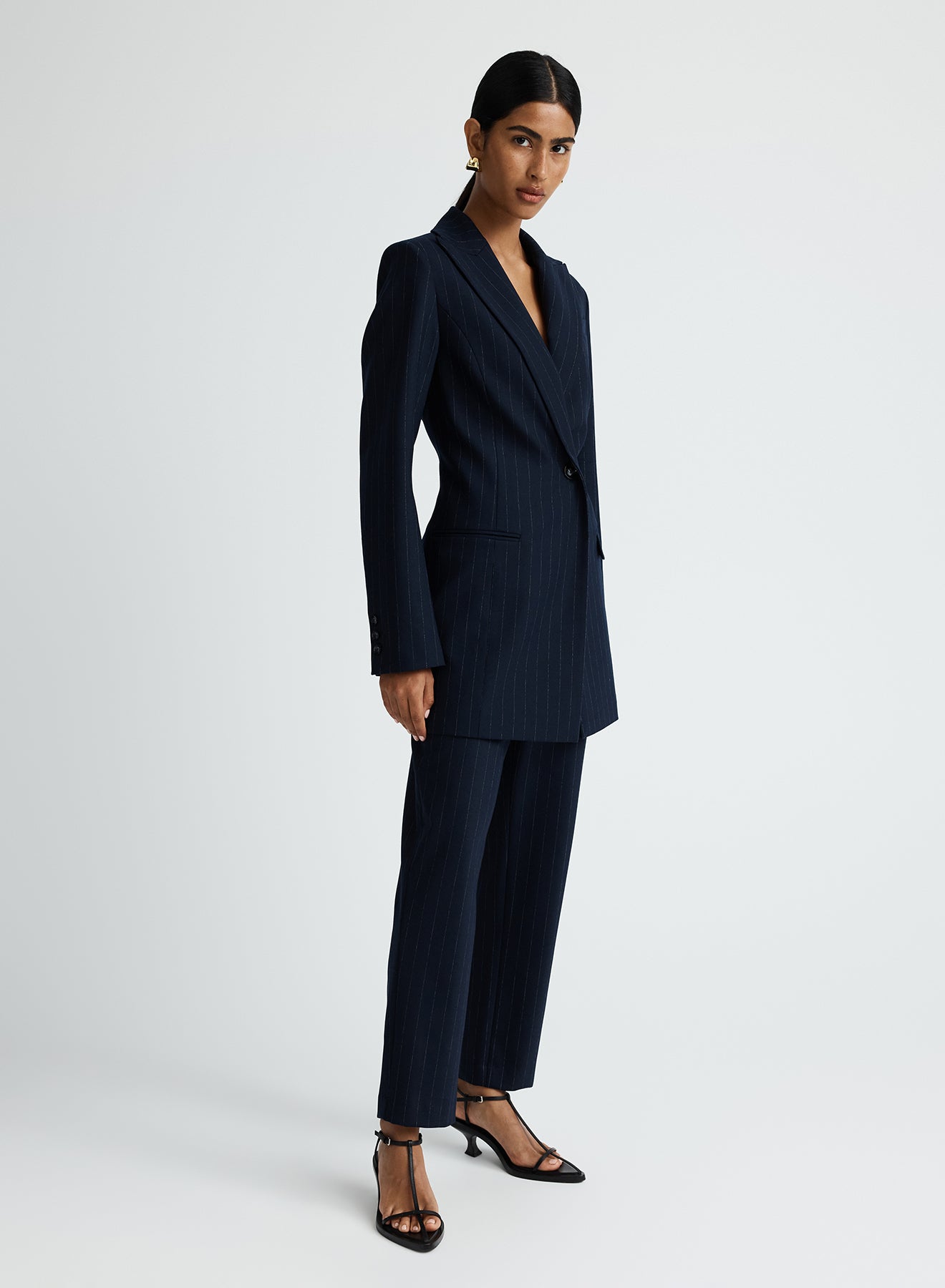 SIENNA BLAZER (CHALKSTRIPE)