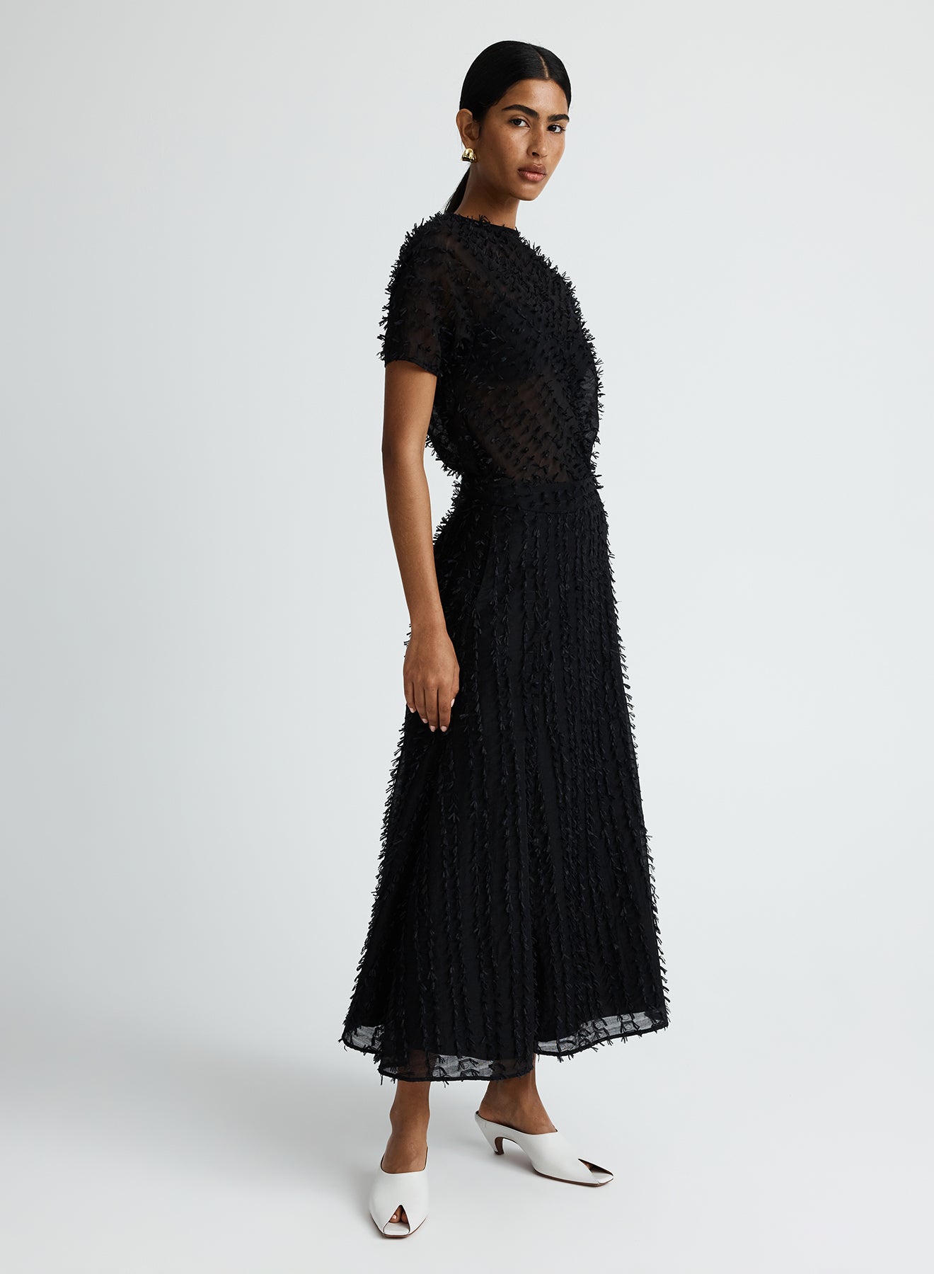 COCO TOP (CLIPPED JACQUARD)